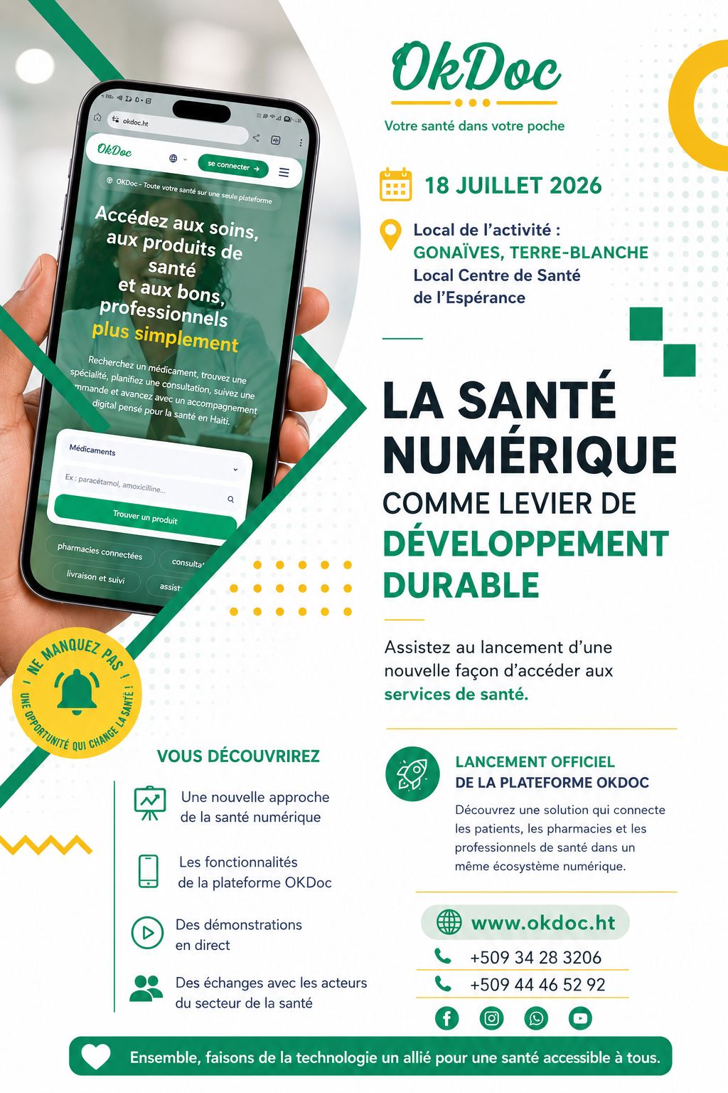 Lancement officiel OkDoc